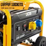 JCB TOOLS G3600P AVR Áramfejlesztő Benzines