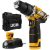JCB 12CD-2-E-BOXX fúró-csavarozó 30Nm 2x2Ah 12V, L-Boxx