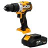   JCB-18BLDD-B kefementes fúrókalapács 18V 2db 2Ah akkuval, töltővel, W-BOXX-ban