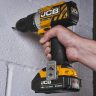   JCB 18BLDD-2-E kefementes fúrókalapács 18V 65Nm 2db 2Ah akkuval, táskában