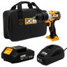   JCB 18BLCD-2XB-E fúrókalapács 18V 65Nm 2Ah akkuval, táskában 