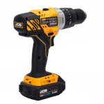 JCB 18BLCD-2XB-E fúrókalapács 18V 65Nm 2Ah akkuval, táskában 