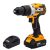 JCB 18DD-2X-E fúrókalapács 18V 45Nm 2Ah akkuval táskában 