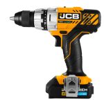 JCB 18DD-2X-E fúrókalapács 18V 45Nm 2Ah akkuval táskában 
