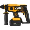   JCB 18BLRH-5X-E-BOXX fúró vésőgép 18V 2kg 1,7J, 1db 5Ah akku, L-Boxx