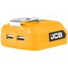 JCB 18USB LED lámpa és USB adapter 18V akkumulátorhoz