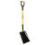 JCB négyszögletű acél lapát 250x300mm