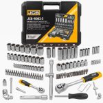 JCB 108 részes szerszámkészlet króm-vanádium acél