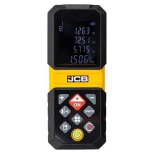   JCB lézeres távolságmérő LCD kijelző, USB-C töltő 80m JCB LDM-80