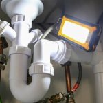 JCB Palm LED újratölthető munkalámpa 1000 lm