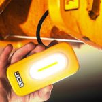 JCB Flextra Dual LED újratölthető munkalámpa 300 lm + 100 lm