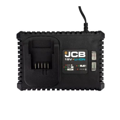JCB 18V 4Ah akkumulátor gyors töltő 240V