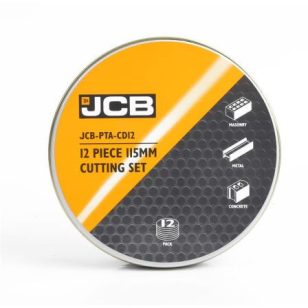   JCB vágókorong készlet fém, falazat, kő, beton 115mm 12db