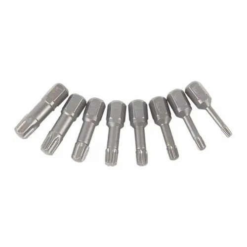 JCB Bit készlet ütvecsavarozóhoz 1/4 Torx T10-től T40-ig 25mm 8db