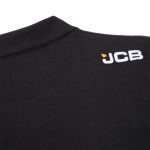 JCB galléros póló fekete