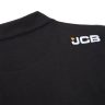 JCB galléros póló fekete
