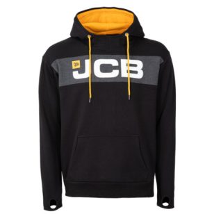 JCB kapucnis pulóver 