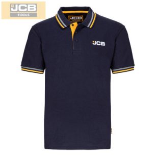 JCB 3279 galléros sötétkék póló