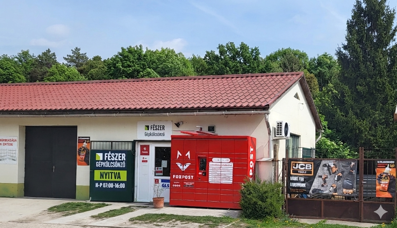 JCB Tools üzlet Komárom külső kép